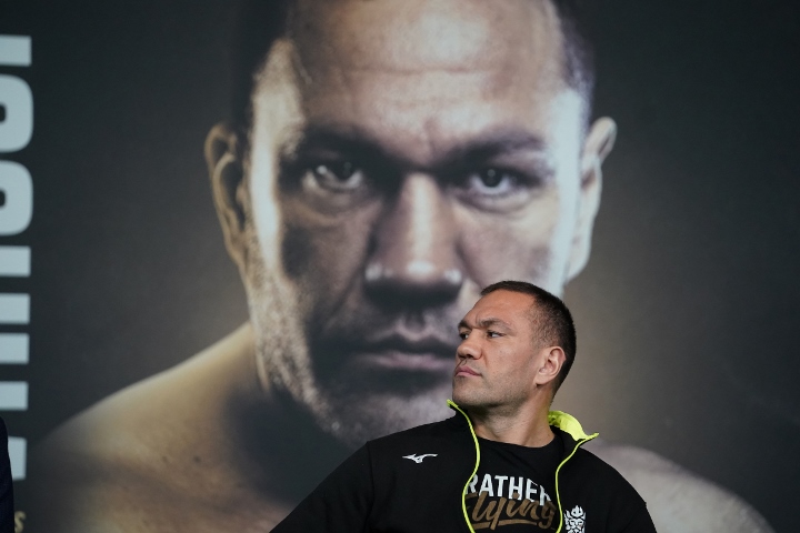 Photos: Anthony Joshua, Kubrat Pulev - Face-Off at Final Presser